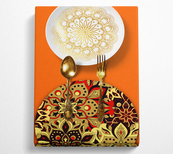  A Canvas Print of Dinner Party Canvas Print