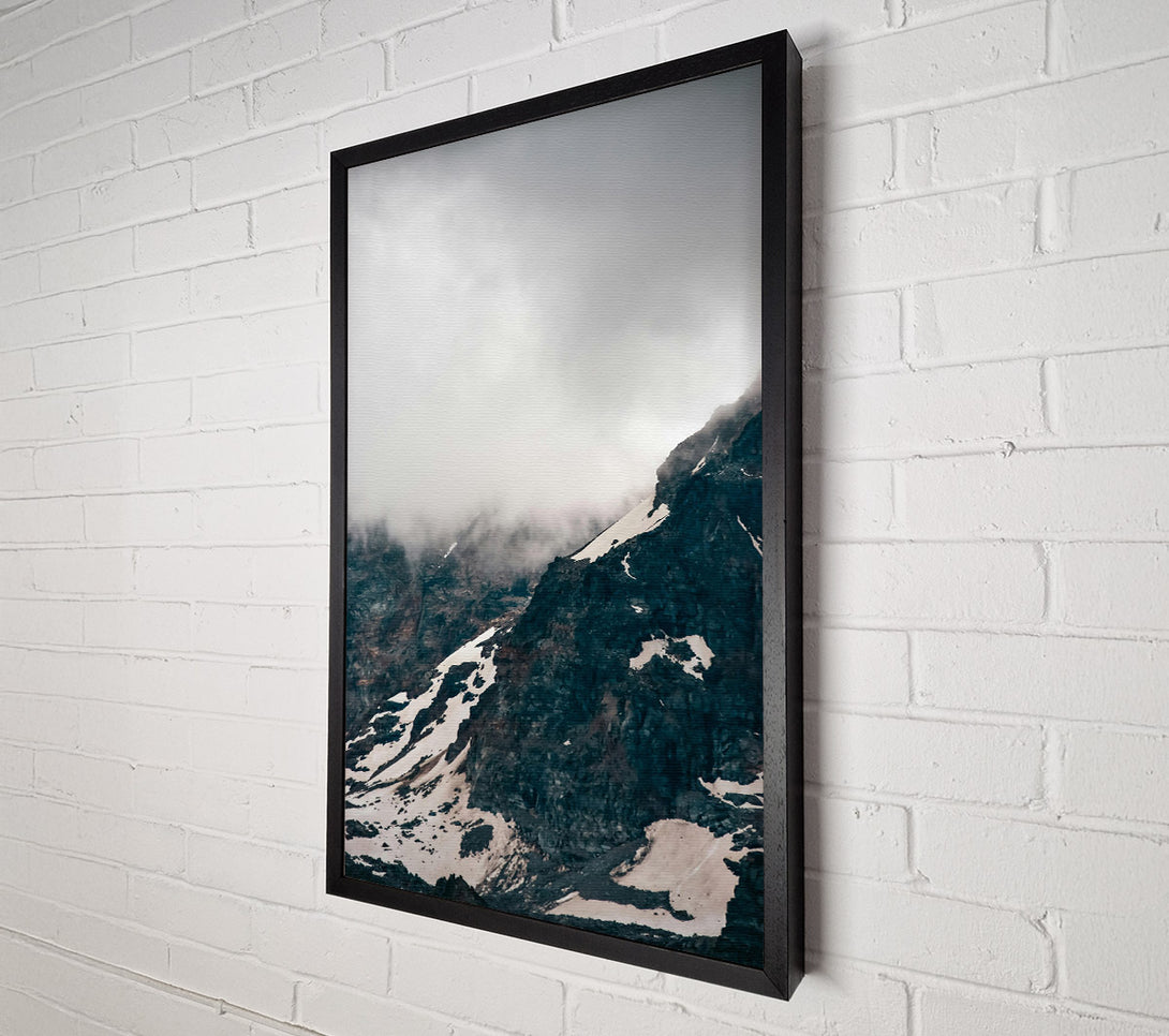  A Canvas Print of Blue Mountain Fog Canvas Wall Art