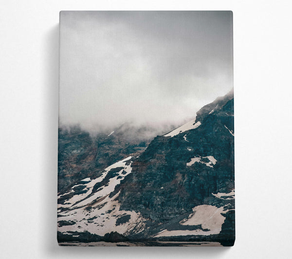  A Canvas Print of Blue Mountain Fog Canvas Wall Art