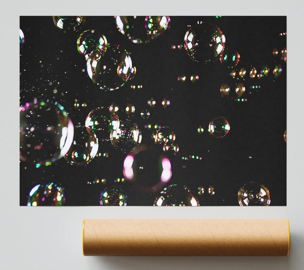 Rainbow Bubble Flight Poster