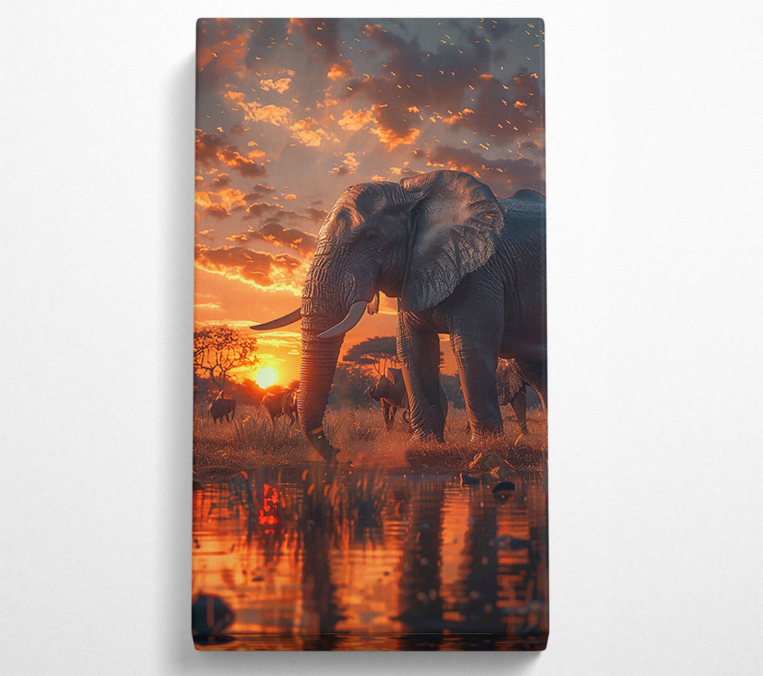  A Canvas Print of Golden Hour Giant Canvas Art