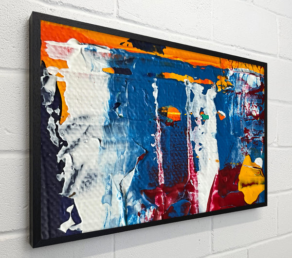 Blue Splashes Of Color