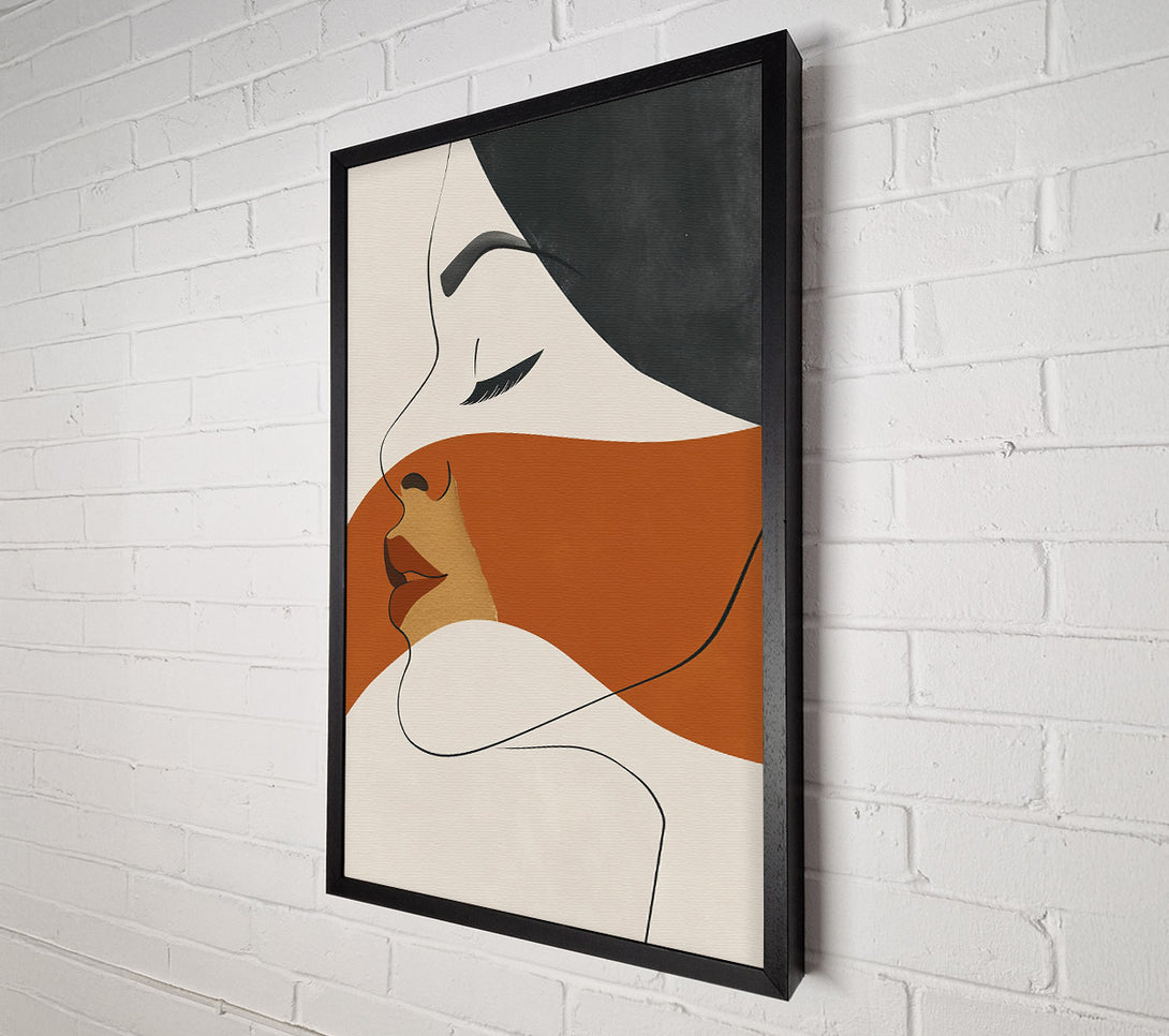  A Canvas Print of Rust And Line Dream Canvas Wall Art
