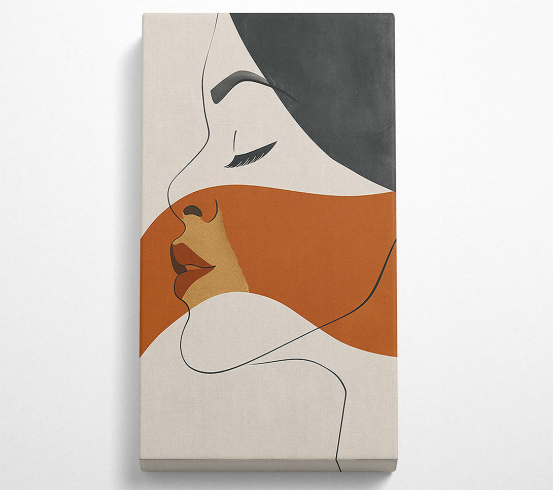  A Canvas Print of Rust And Line Dream Canvas Wall Art