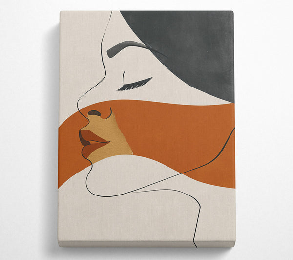  A Canvas Print of Rust And Line Dream Canvas Wall Art