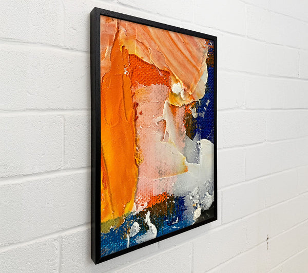 Orange Abstract Layers
