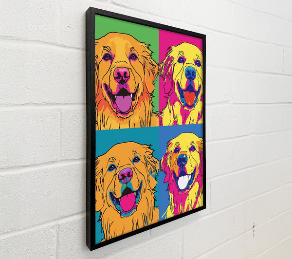 Dog Collage Pop Art