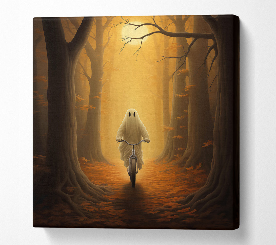  A Canvas Print of Golden Forest Ghost Canvas Wall Art