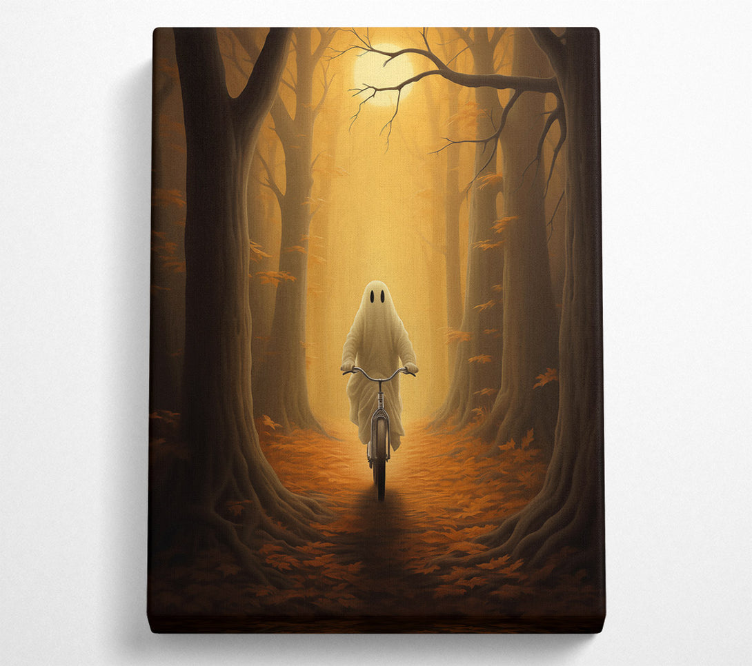  A Canvas Print of Golden Forest Ghost Canvas Wall Art