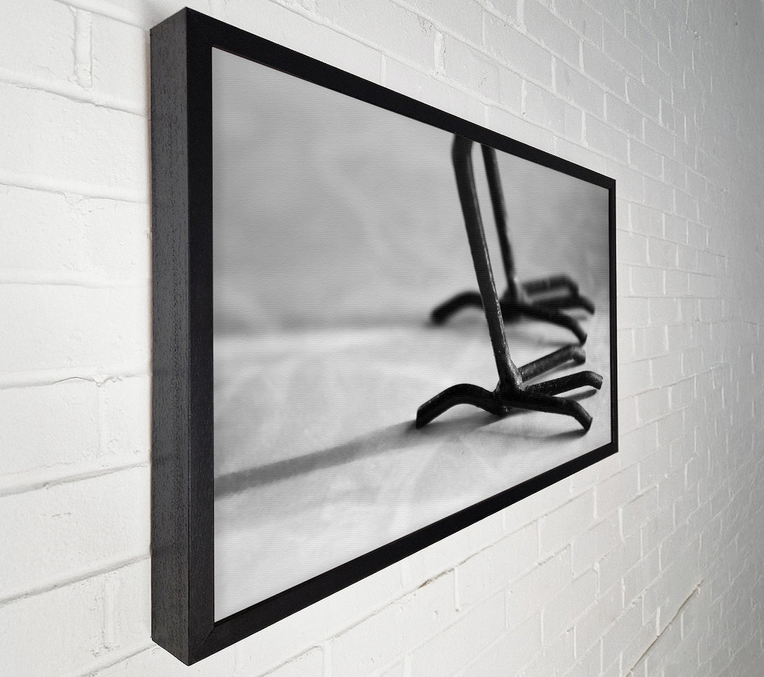 A Canvas Print of Black Metal Claws Canvas Print