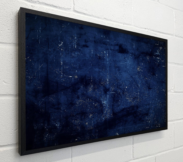 Midnight Blue Abstract