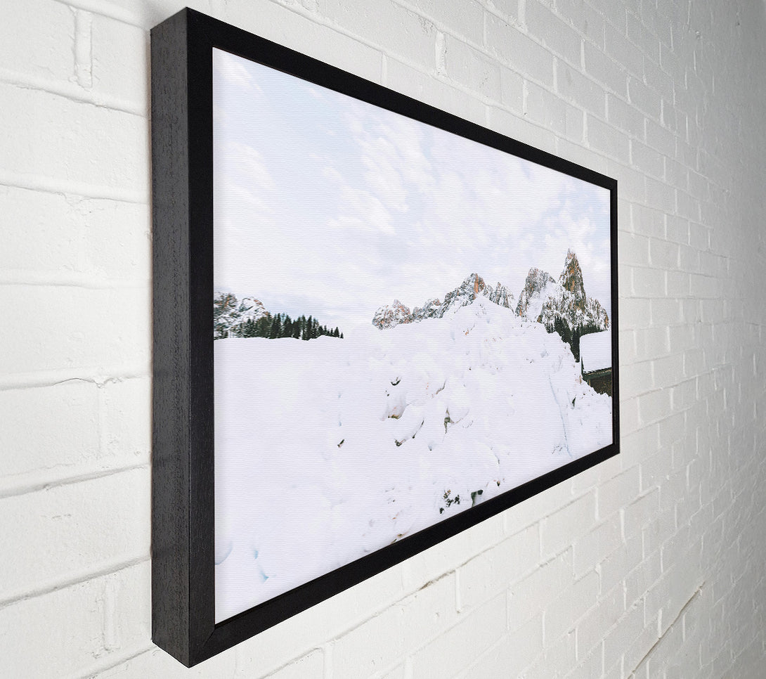  A Canvas Print of White Mountain Peak Canvas Print