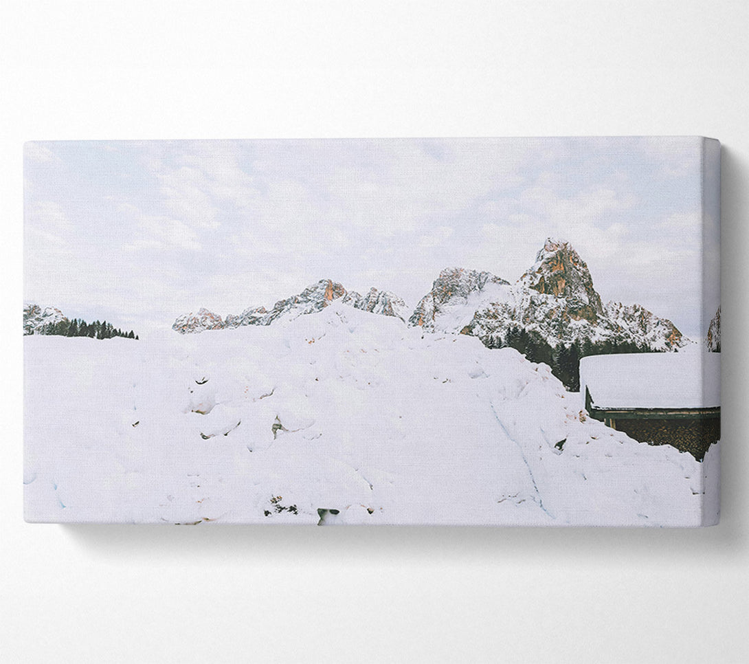  A Canvas Print of White Mountain Peak Canvas Print