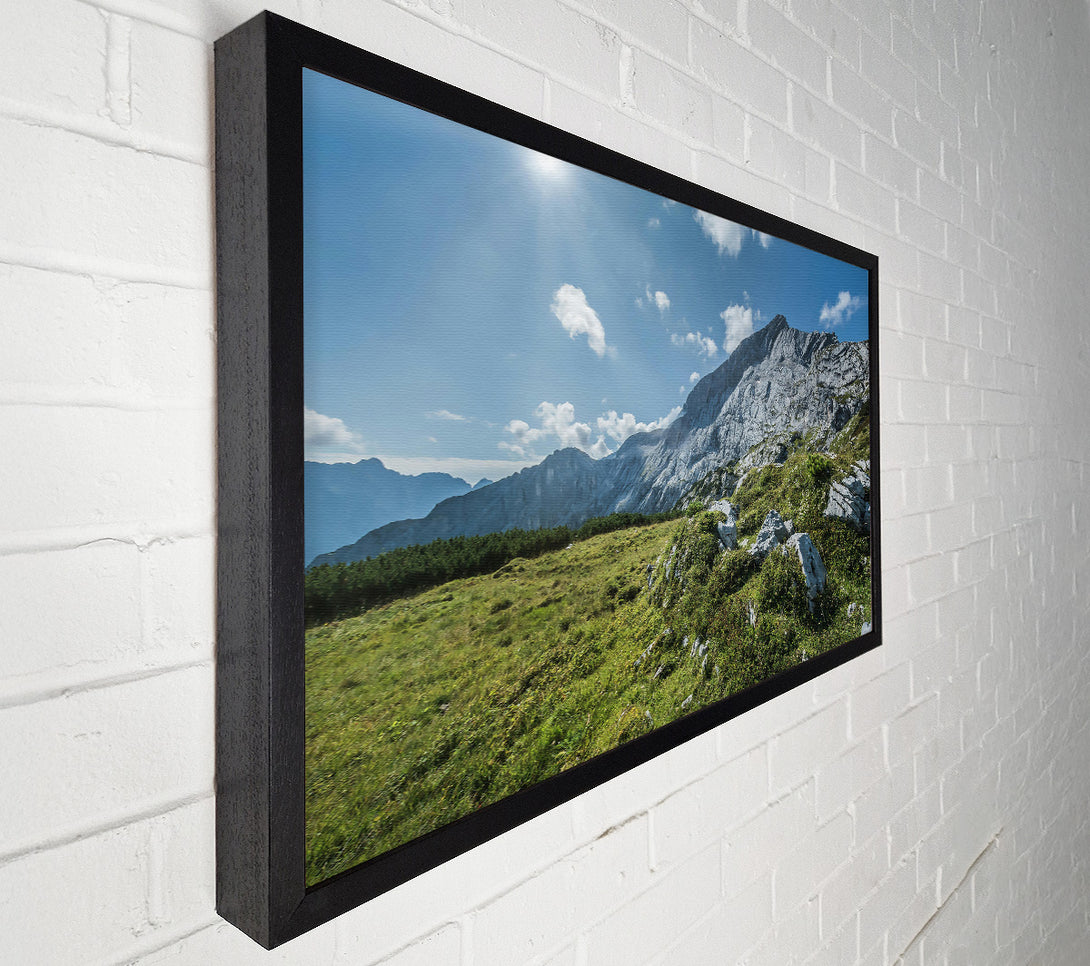  A Canvas Print of Grey Mountain Vista Canvas Print
