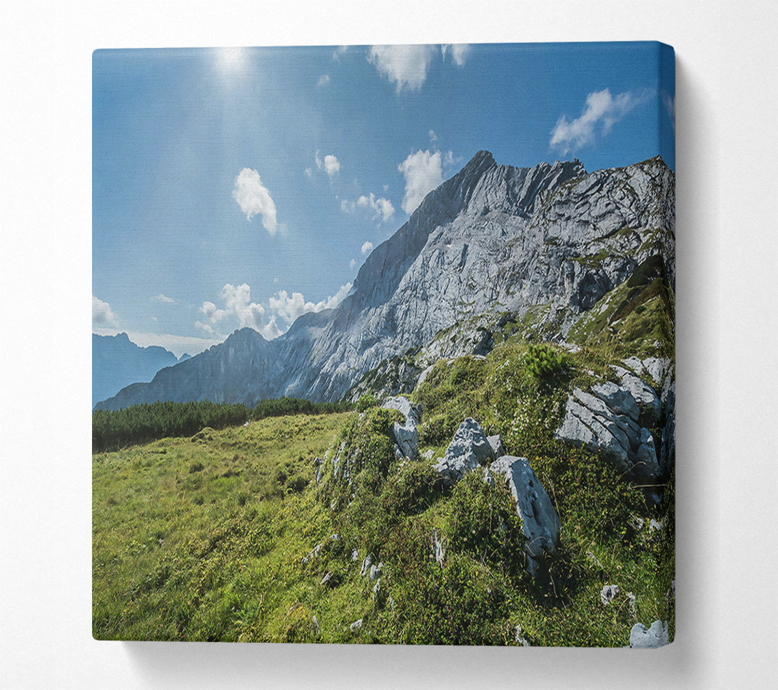  A Canvas Print of Grey Mountain Vista Canvas Print