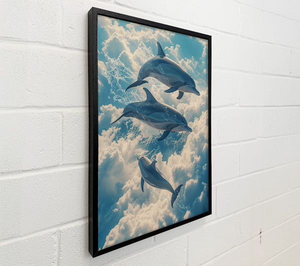 Dolphins In The Sky
