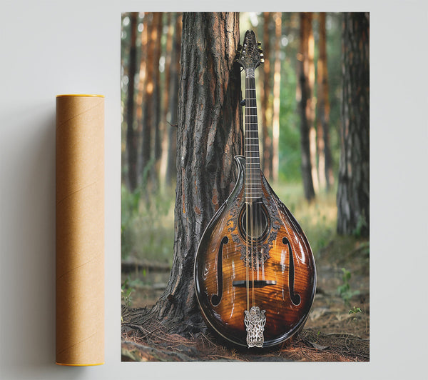 Amber Forest Melody Giclee Print