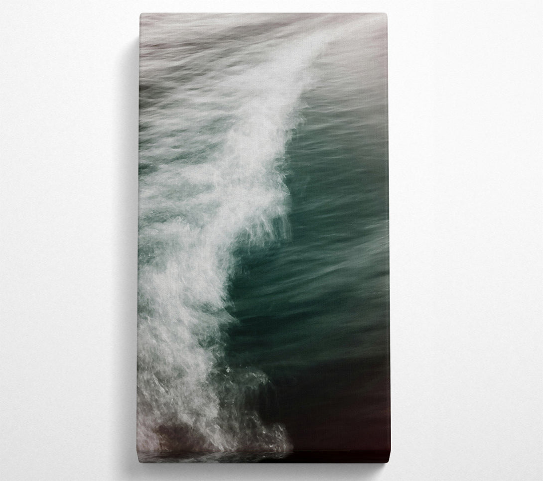  A Canvas Print of Emerald Water'S Embrace Canvas Art