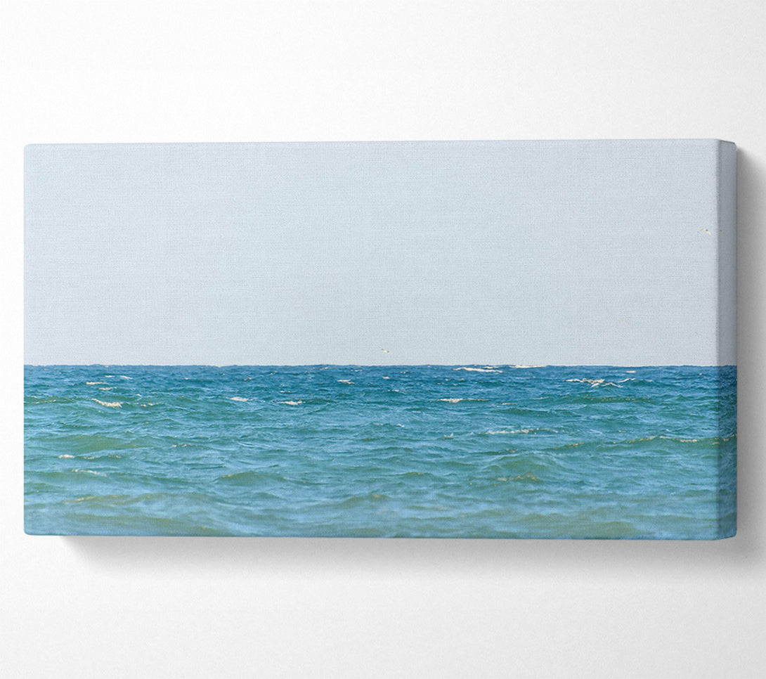  A Canvas Print of Azure Ocean Calm Canvas Art