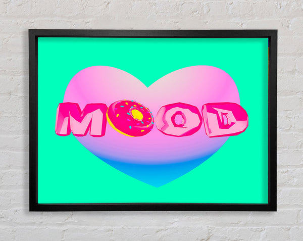 Donut Mood Framed Print