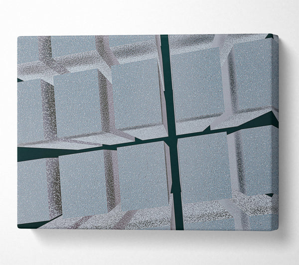  A Canvas Print of The Silver Grid Canvas Wall Art