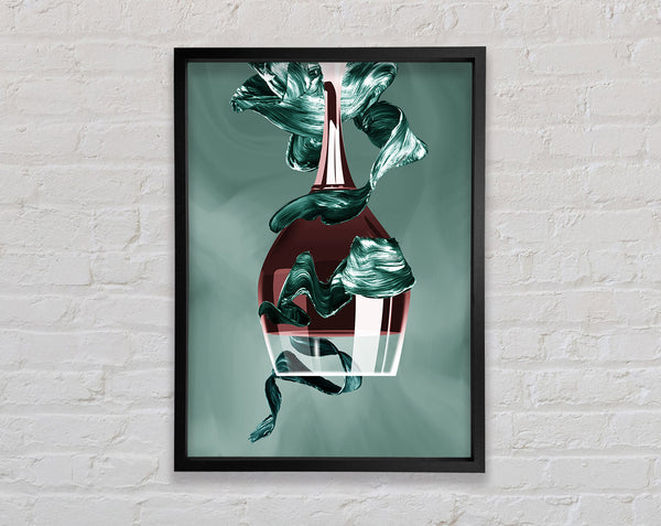 Drink Wave Framed Print