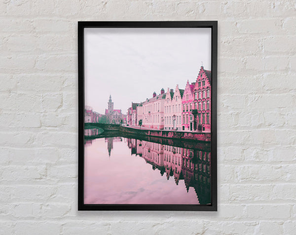 Dutch Canal Framed Print