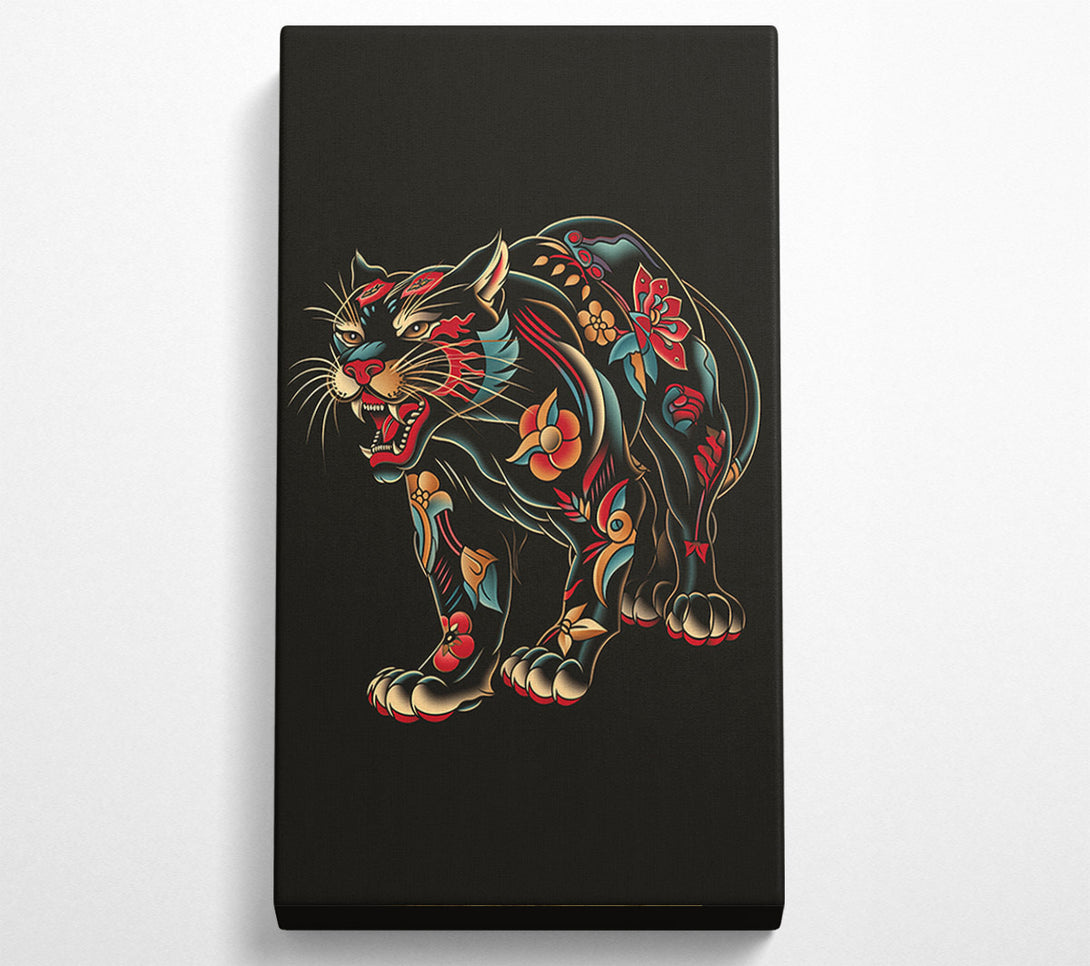  A Canvas Print of Ed Hardy Jaguar Canvas Art