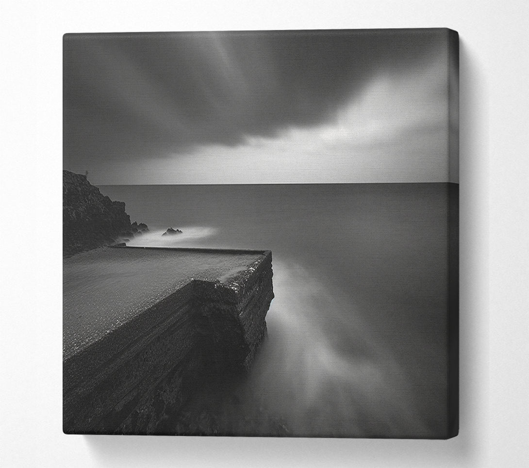  A Canvas Print of Edge Of The Land Canvas Wall Art
