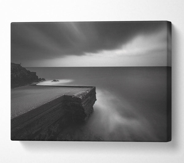  A Canvas Print of Edge Of The Land Canvas Wall Art