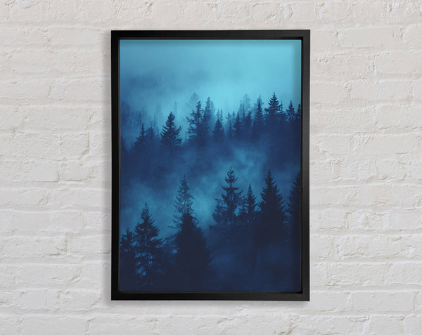 Eerie Forest Framed Print