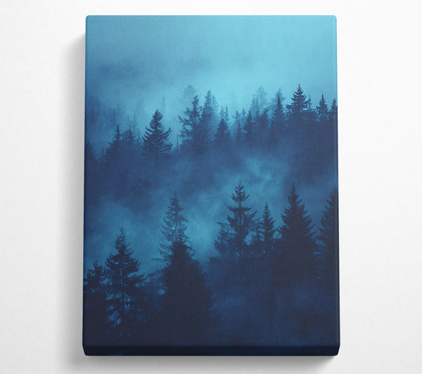  A Canvas Print of Eerie Forest Canvas Print
