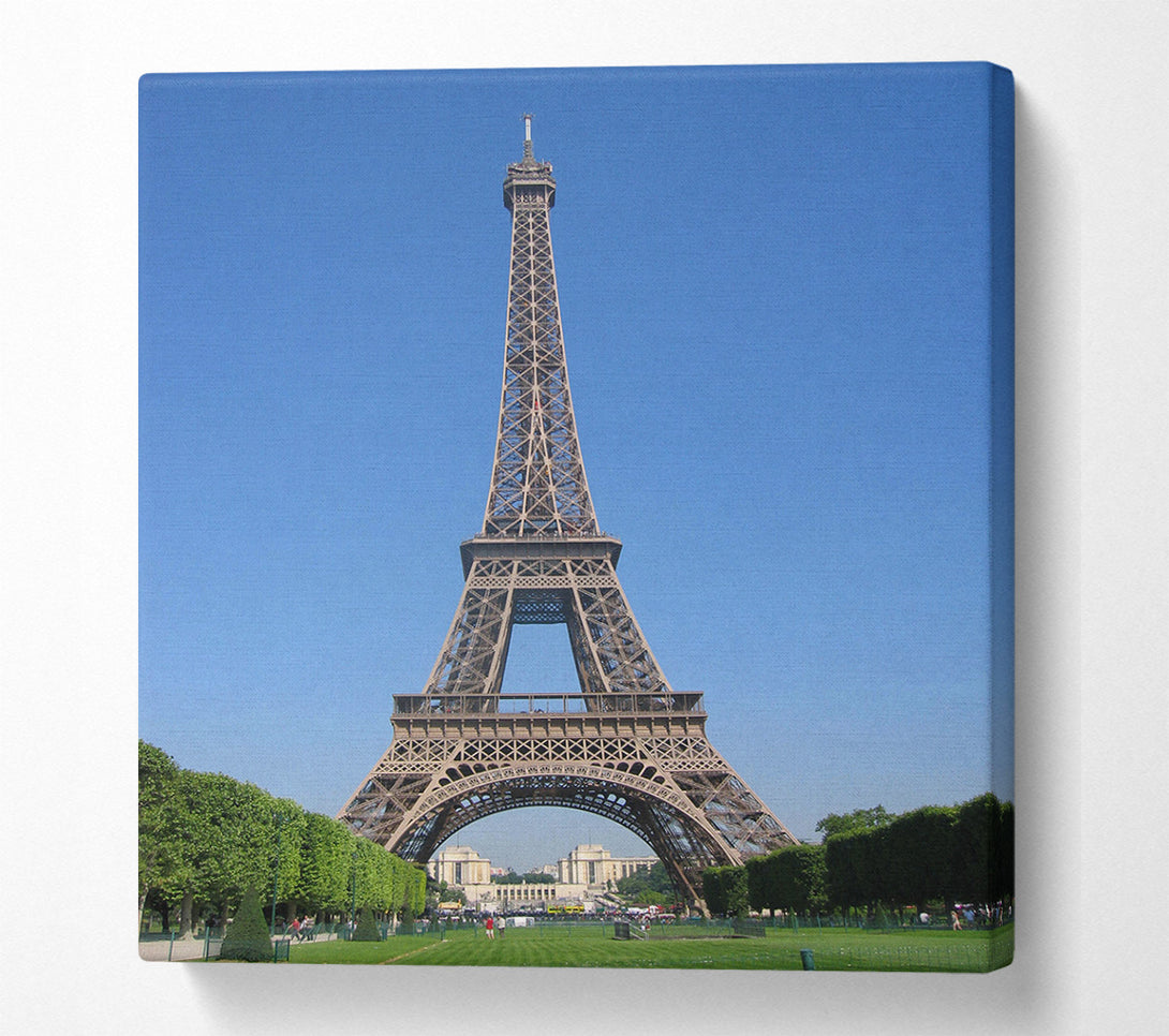  A Canvas Print of Effiel Tower Summer Canvas Art