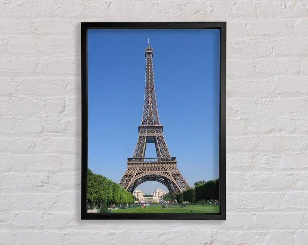 Effiel Tower Summer Framed Print