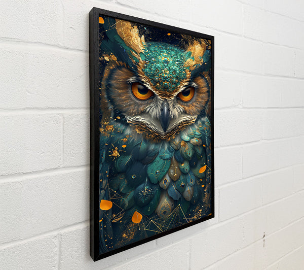 Emerald Owl'S Gaze