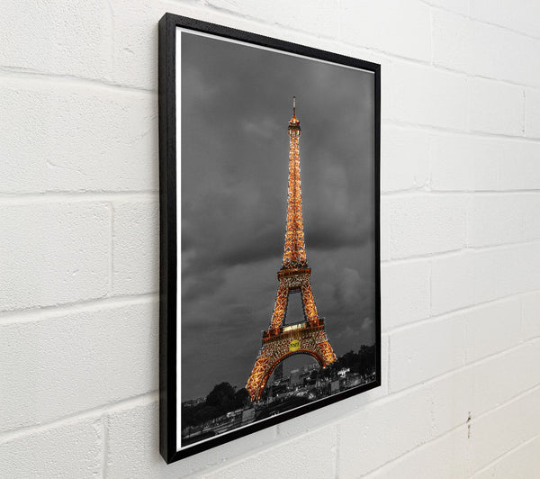 Eiffel Tower In Lights