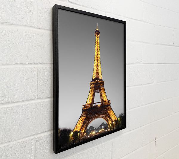 Eiffel Tower Paris At Night