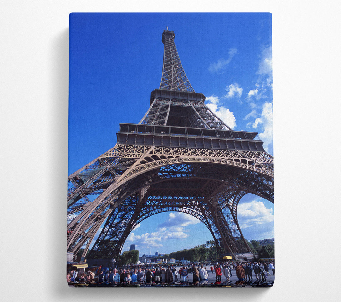  A Canvas Print of Eiffel Tower Canvas Wall Art