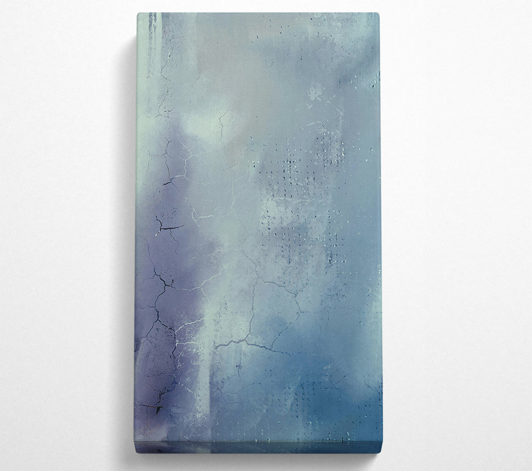  A Canvas Print of Silver Crackled Sky Canvas Art