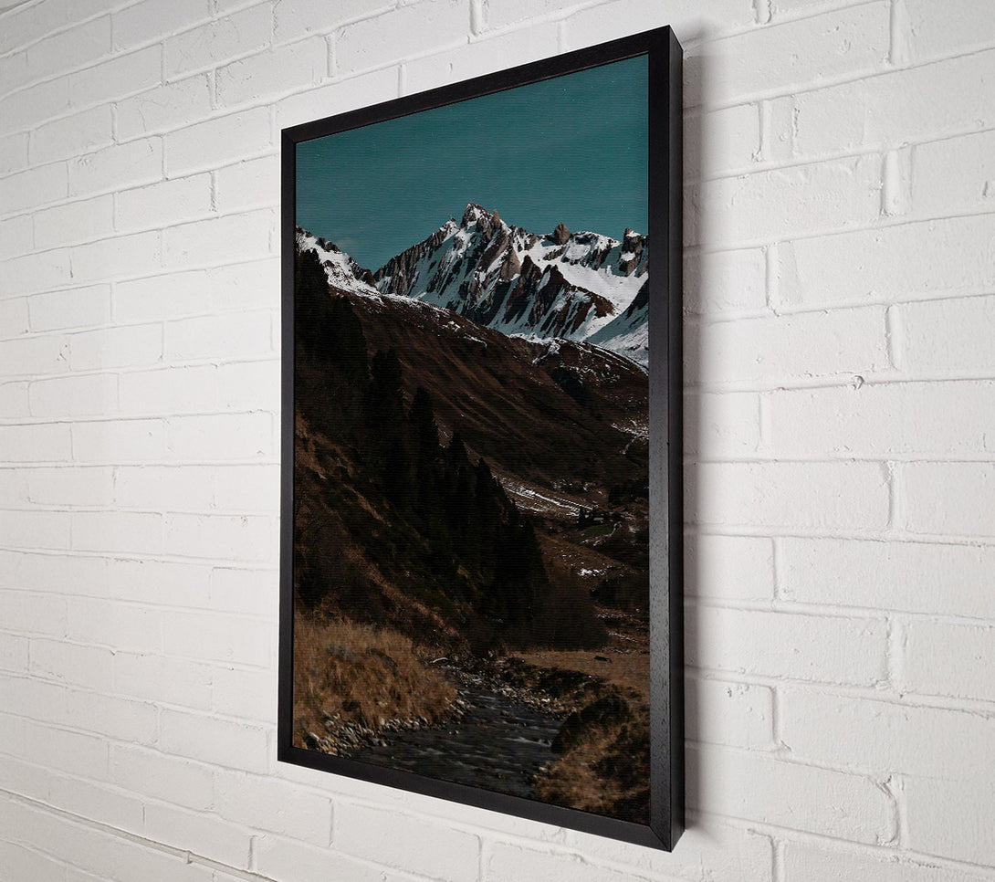  A Canvas Print of Blue Mountain Stream Canvas Wall Art