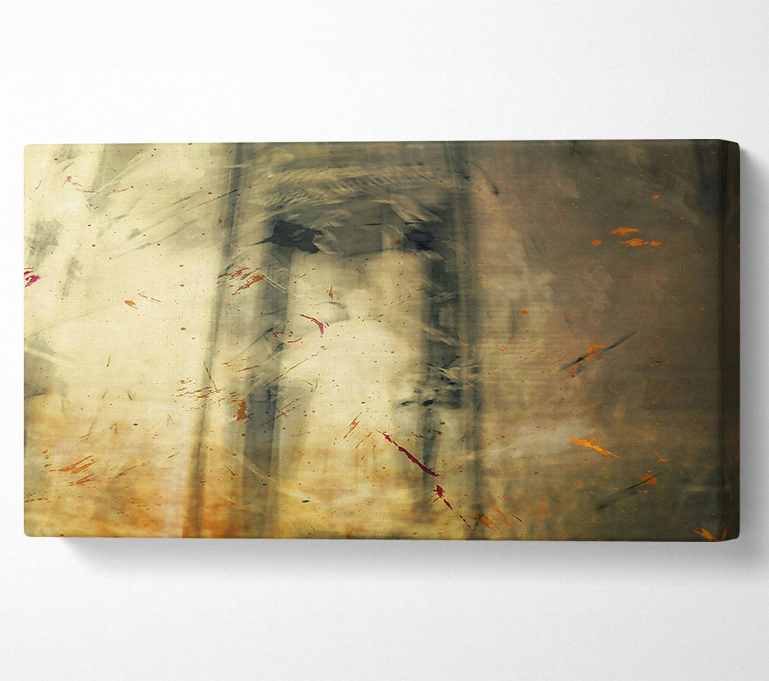  A Canvas Print of Golden Echoes Of Time Canvas Print