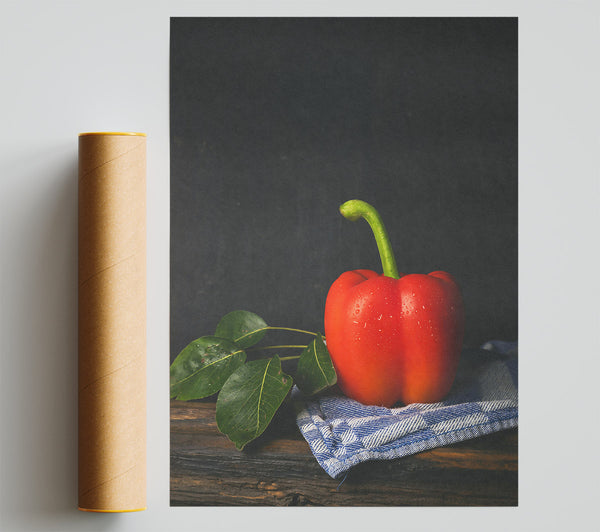 Red Pepper Still Life Giclee Print