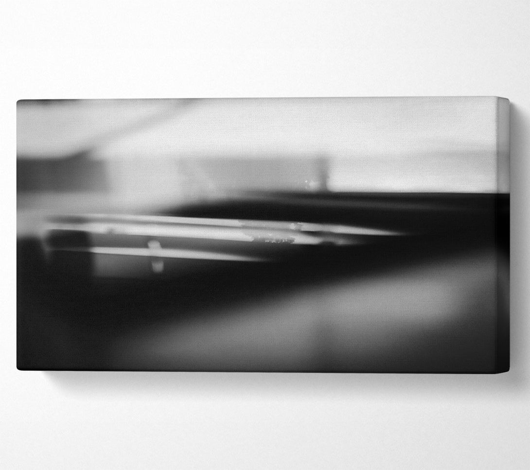  A Canvas Print of Black & White Lines Canvas Print