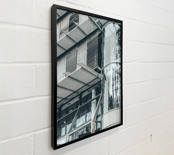 Steel And Glass Reflections