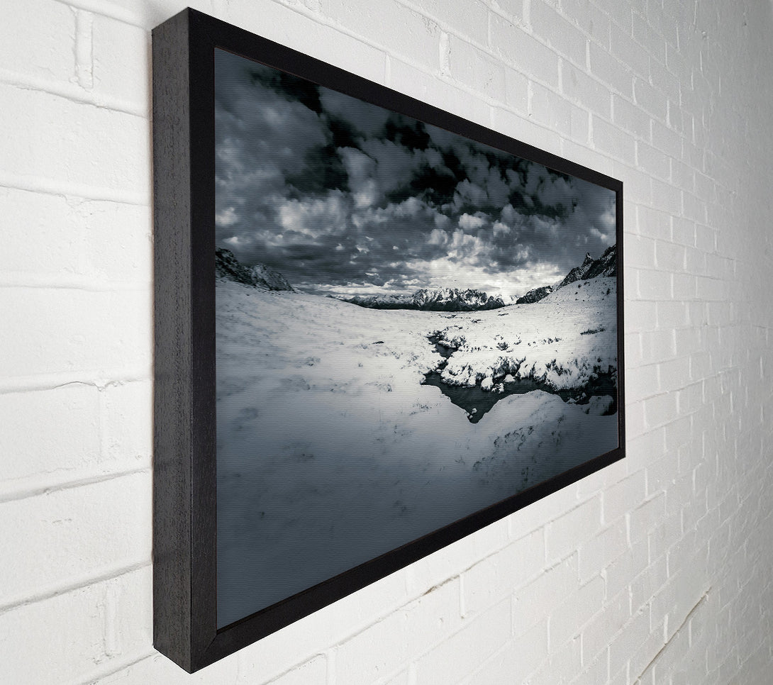  A Canvas Print of White Mountain Stream Canvas Art