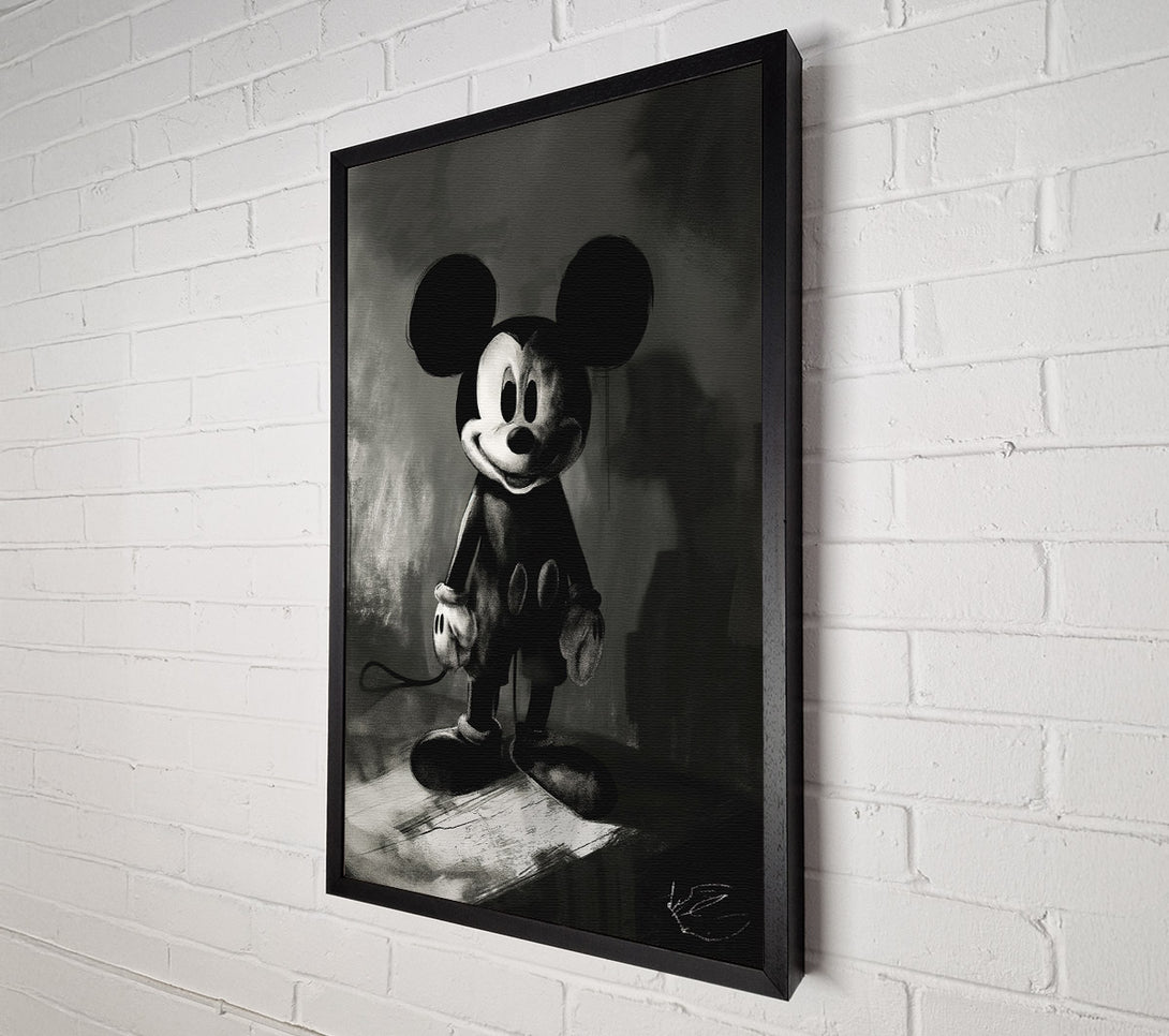  A Canvas Print of Evil Mouse Canvas Wall Art