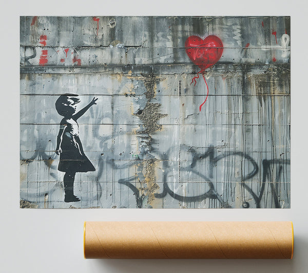 Red Heart'S Flight Giclee Print
