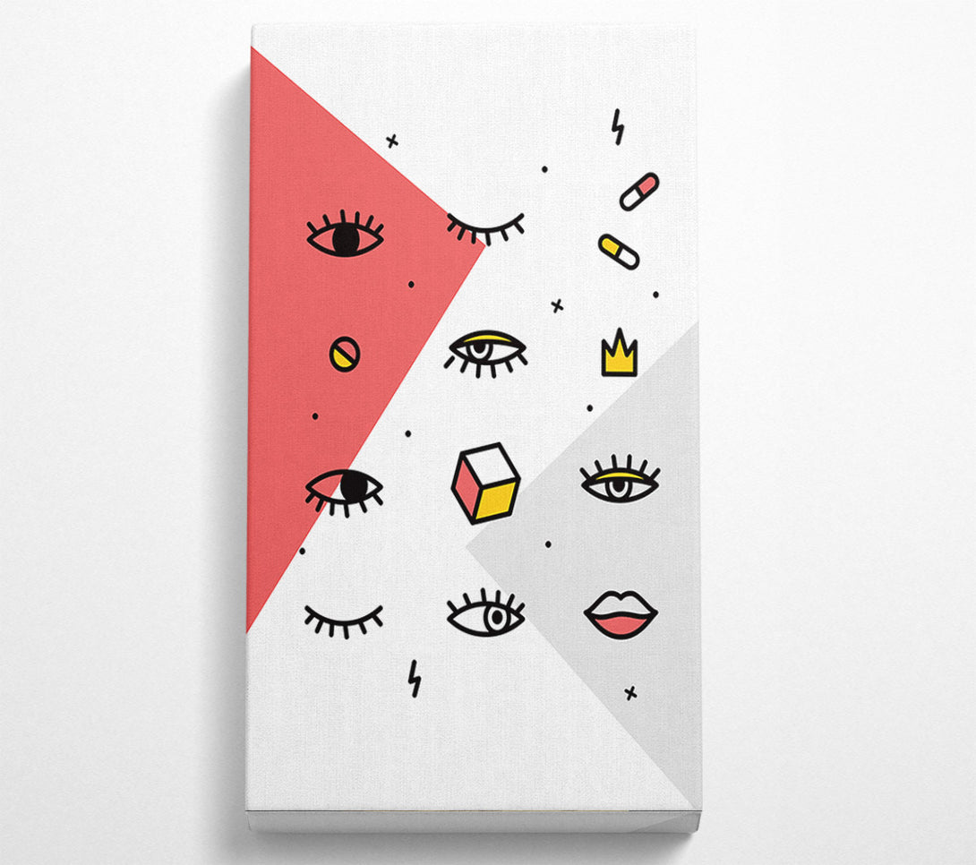  A Canvas Print of Eye Beauty Canvas Print