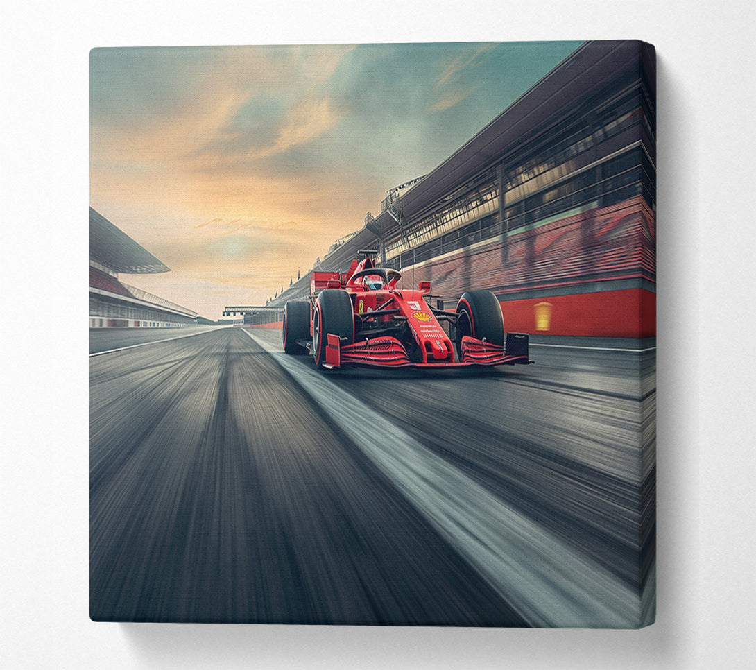  A Canvas Print of F1 Canvas Art