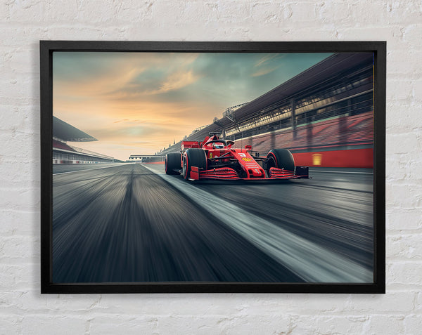 F1 Framed Print